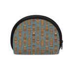 Tiki Totem Pattern Print Coin Purse