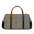 Tiki Totem Pattern Print Duffel Bag