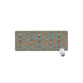 Tiki Totem Pattern Print Extended Mouse Pad