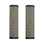 Tiki Totem Pattern Print Handle Covers