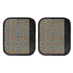 Tiki Totem Pattern Print Handle Covers