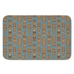 Tiki Totem Pattern Print Indoor Door Mat