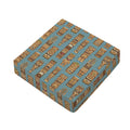 Tiki Totem Pattern Print Outdoor Seat Cushion Cover