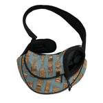 Tiki Totem Pattern Print Pet Sling Carrier