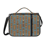 Tiki Totem Pattern Print Shoulder Strap Bible Bag