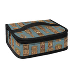 Tiki Totem Pattern Print Small Lunch Bag