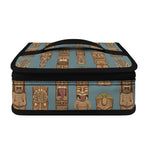 Tiki Totem Pattern Print Small Lunch Bag