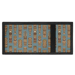 Tiki Totem Pattern Print Trifold Wallet
