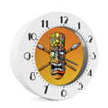 Tiki Totem Print Alarm Clock