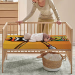 Tiki Totem Print Baby Crib Sheet