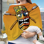 Tiki Totem Print Baby Seat Cover