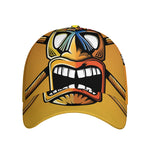 Tiki Totem Print Baseball Cap