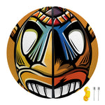 Tiki Totem Print Basketball