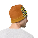 Tiki Totem Print Beanie