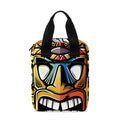Tiki Totem Print Bible Tote Bag