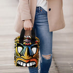 Tiki Totem Print Bible Tote Bag