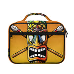 Tiki Totem Print Briefcase Bible Bag
