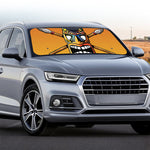 Tiki Totem Print Car Windshield Sun Shade