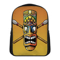 Tiki Totem Print Casual Backpack