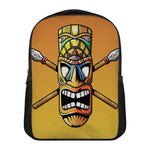 Tiki Totem Print Casual Backpack