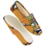 Tiki Totem Print Casual Shoes