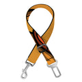 Tiki Totem Print Dog Seat Belt