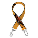 Tiki Totem Print Dog Seat Belt