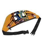Tiki Totem Print Fanny Pack
