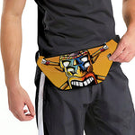 Tiki Totem Print Fanny Pack