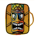 Tiki Totem Print Front Pocket Bible Bag