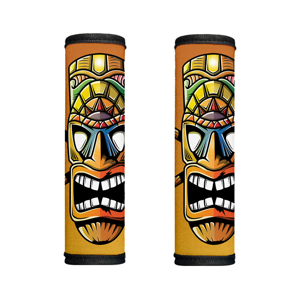 Tiki Totem Print Handle Covers