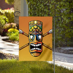 Tiki Totem Print House Flag