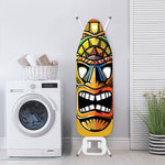 Tiki Totem Print Ironing Board Cover