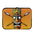 Tiki Totem Print Laptop Sleeve
