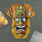 Tiki Totem Print Men's Bodysuit