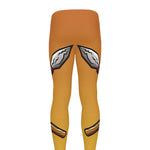 Tiki Totem Print Men's leggings