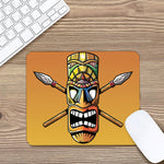 Tiki Totem Print Mouse Pad