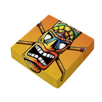 Tiki Totem Print Outdoor Seat Cushion Cover