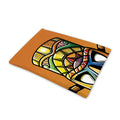 Tiki Totem Print Pet Cooling Mat Cover