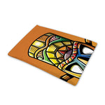 Tiki Totem Print Pet Cooling Mat Cover