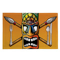 Tiki Totem Print Placemat
