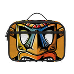 Tiki Totem Print Portable Lunch Bag