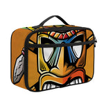 Tiki Totem Print Portable Lunch Bag