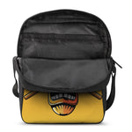 Tiki Totem Print Rectangular Crossbody Bag