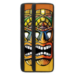 Tiki Totem Print Refrigerator Handle Covers