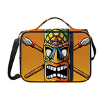 Tiki Totem Print Shoulder Strap Bible Bag
