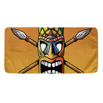 Tiki Totem Print Towel