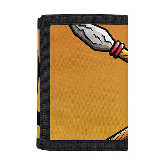 Tiki Totem Print Trifold Wallet