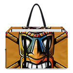 Tiki Totem Print Utility Tote Bag
