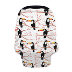 Toco Toucan Pattern Print Baby Seat Cover